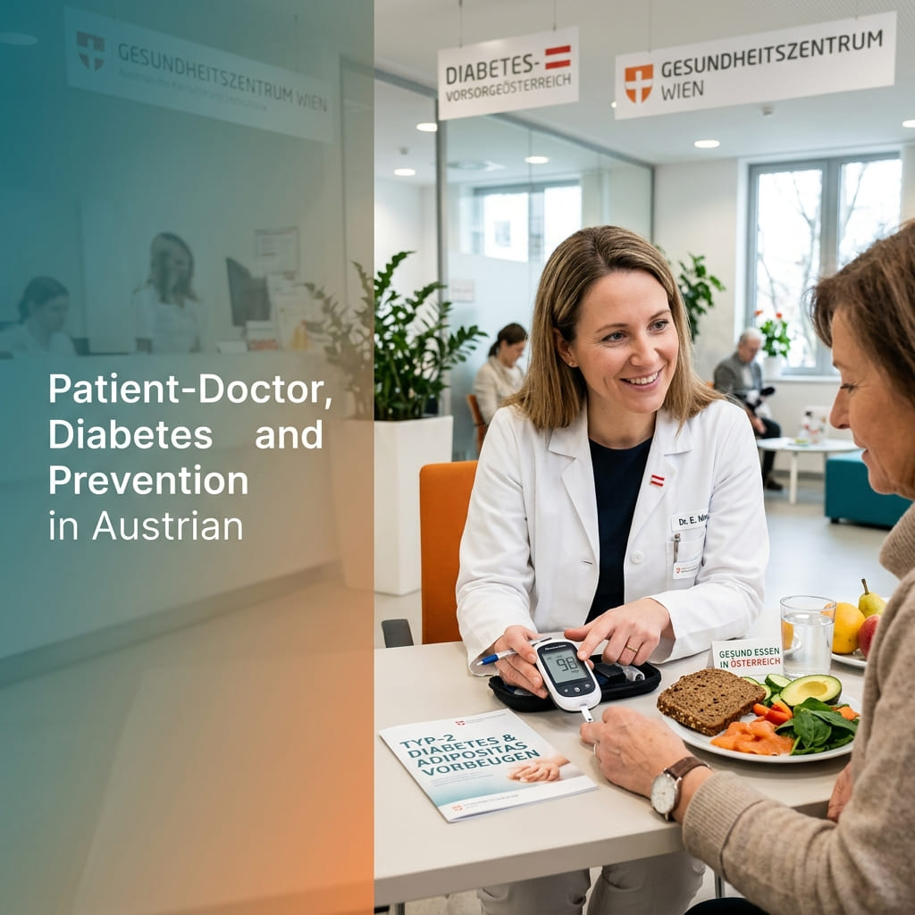Diabetes Typ 2 in Österreich 2026: Ursachen, Prävention und moderne Behandlung verständlich erklärt